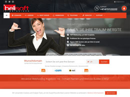 Printscreen du site web https://www.belisoft.ch/