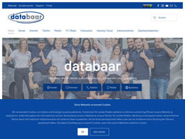 Printscreen du site web https://www.databaar.ch/