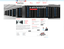 Printscreen du site web http://ixswiss.ch/frindex.php