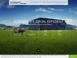 Printscreen du site web https://www.rechenzentrum-ostschweiz.ch/